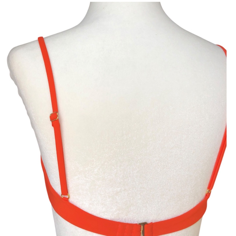 Tory Burch Adjustable Orange Bathing Suit top - Picture 10 of 10